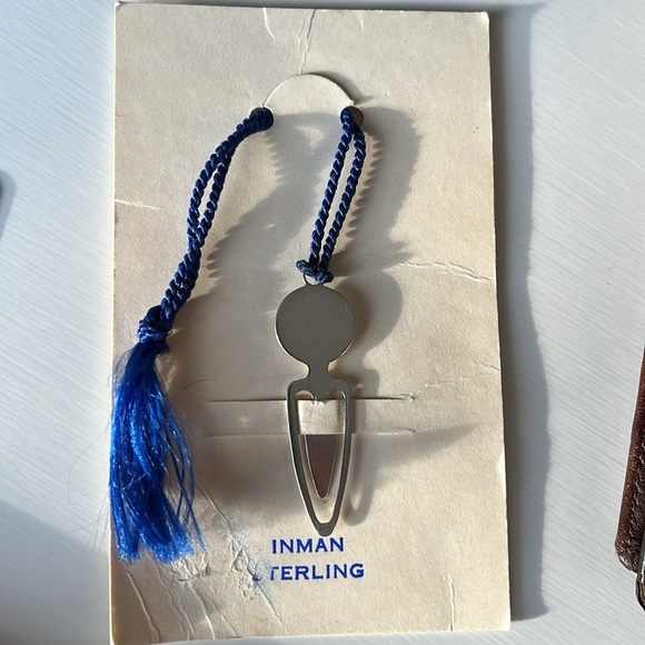 Inman Sterling Small Modern Bookmark - Picture 8 of 8